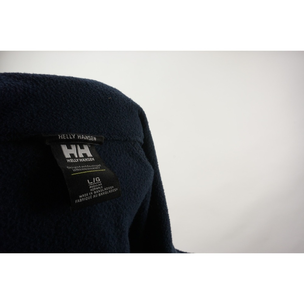 Helly Hansen Daybreaker Midlayer Fleece Jacket Navy Men Large Navy Blue Full Zip - Picture 7 of 12